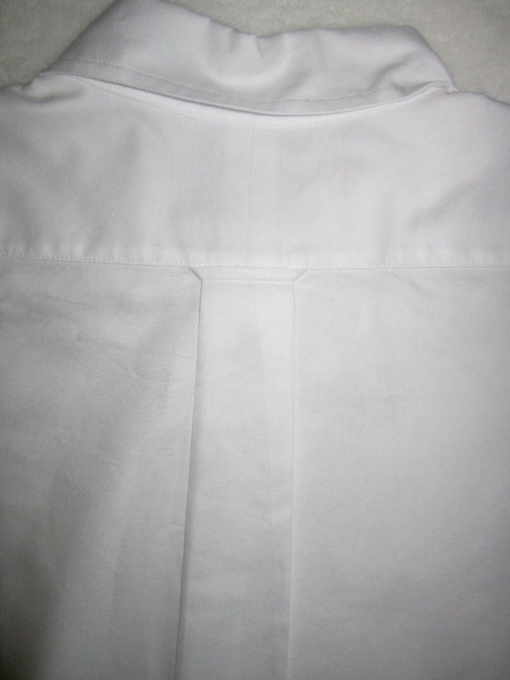 J PRESS Made in USA White Oxford Cloth Button Down Shirt Men's Large - Picture 10 of 10